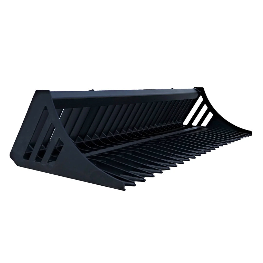 Greatbear 84 inch skeleton rock bucket for skid steers