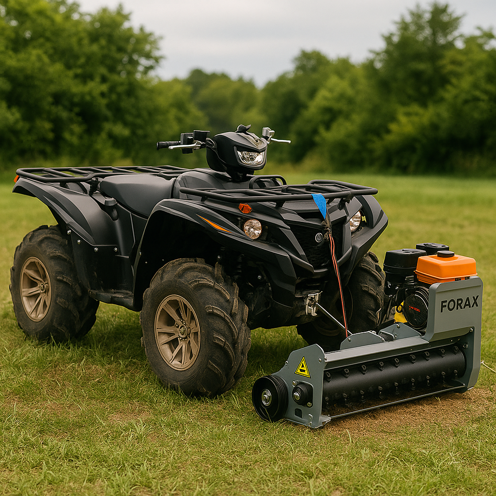 Forax GP36 Gas-Powered ATV Mulcher & Brush Cutter | 36" Cutting Width | 7HP Engine