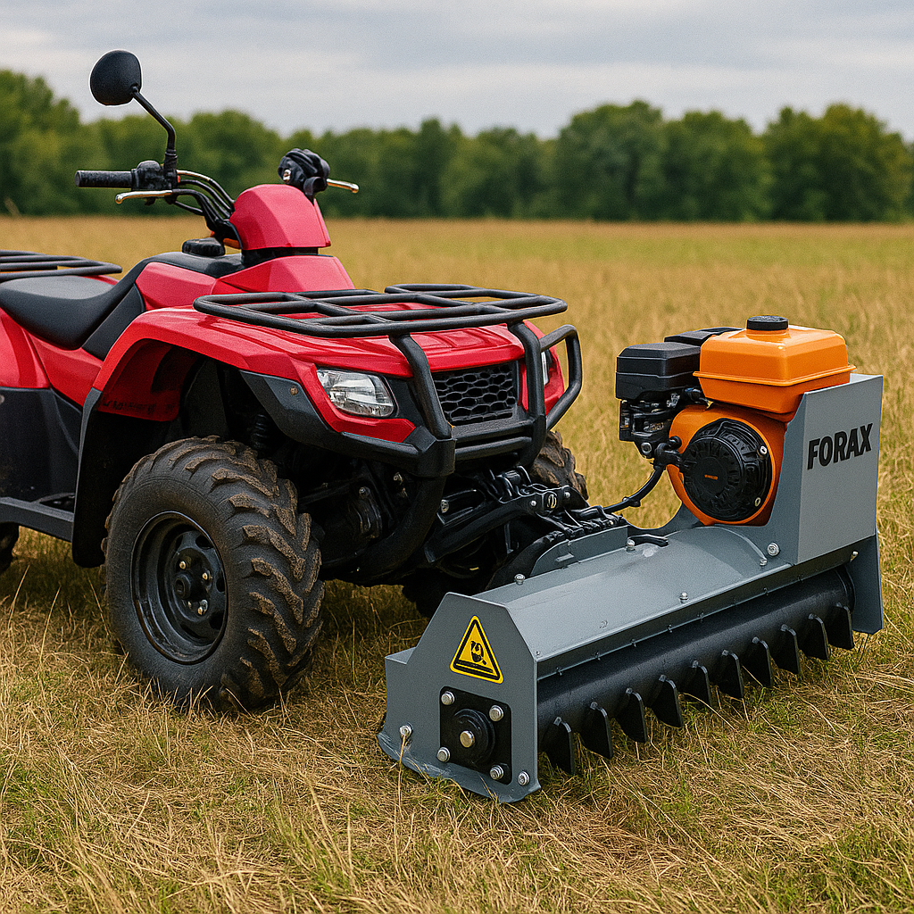 Forax GP36 Gas-Powered ATV Mulcher & Brush Cutter | 36" Cutting Width | 7HP Engine