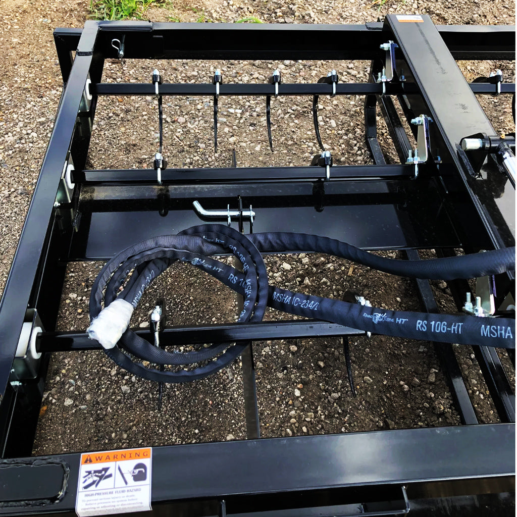 Top Dog 6-Pack Bale Accumulator for Skid Steer & Tractor | Woodland Supply Co.