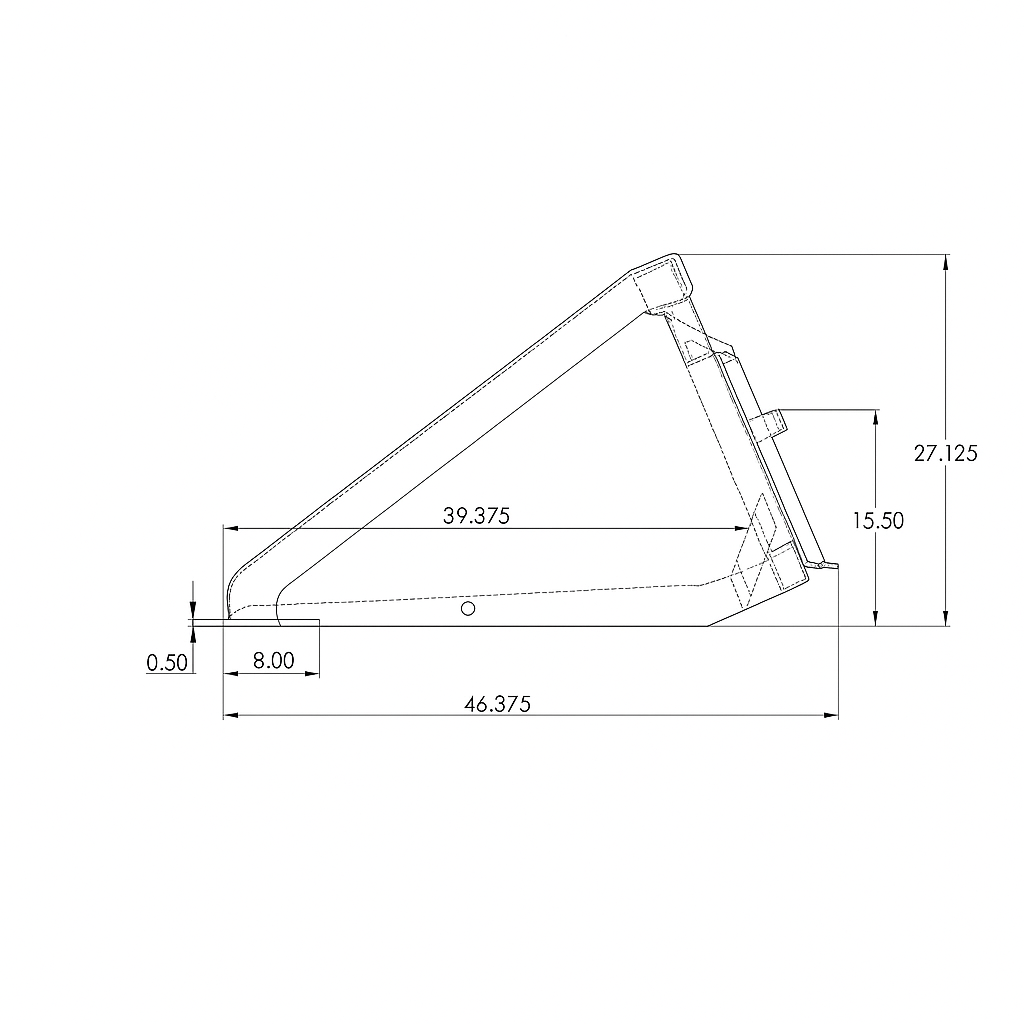 Top Dog Heavy-Duty Firewood Bucket for Skid Steers | Made in USA | Woodland Supply Co.