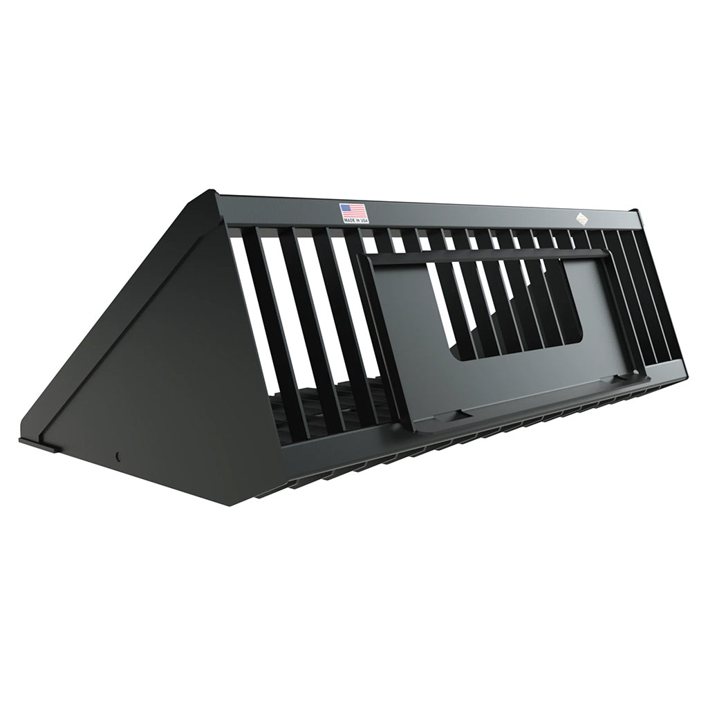 Top Dog Heavy-Duty Firewood Bucket for Skid Steers | Made in USA | Woodland Supply Co.