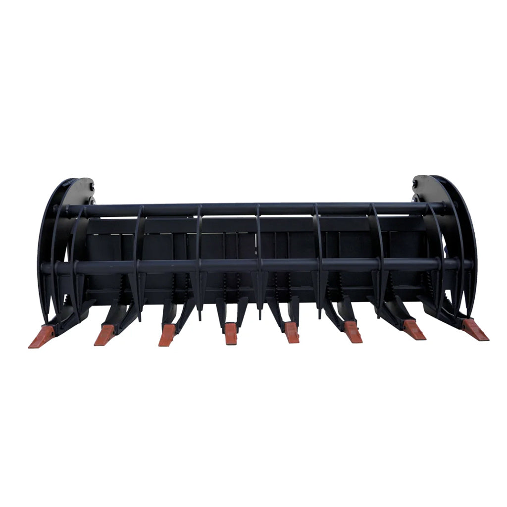 Greatbear Heavy Root Fork Grapple – 78" Skid Steer Root & Brush Grapple | Woodland Supply Co.